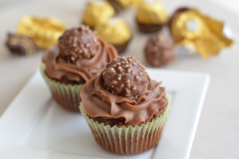 Photo Cupcakes aux Ferrero Rochers®