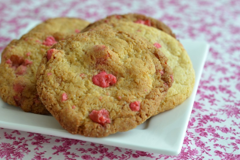 Photo Cookies aux pralines roses