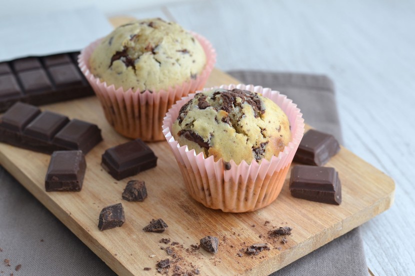 Photo Muffins aux pépites de chocolat