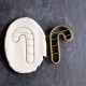 Candy Cane cookie cutter