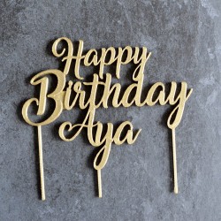 Custom Birthday Cake Topper