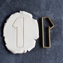 No. 1 Numbers cookie cutter