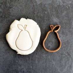 Pear fruit cookie cutter