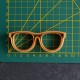 Glasses cookie cutter
