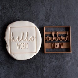 Hello World cookie cutter