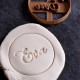 Circle custom cookie cutter Name - Personalized
