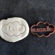 Custom Cloud cookie cutter with name