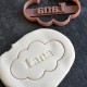 Custom Cloud cookie cutter with name