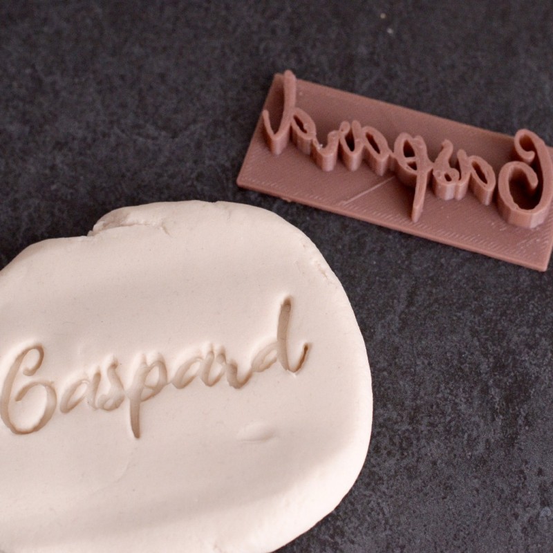 Stamp custom cookie cutter Name - Personalized - La Boîte à Cookies