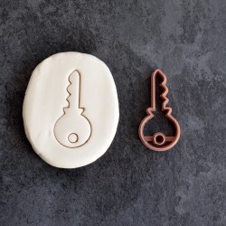 Key cookie cutter
