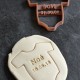 Custom Onesie XL cookie cutter with name
