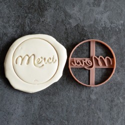 Merci cookie cutter - Circle