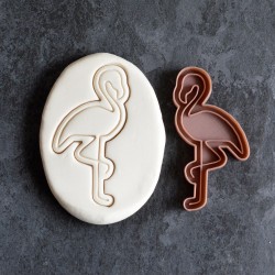 Flamingo cookie cutter