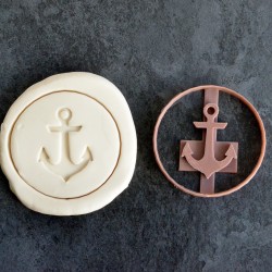 Anchor cookie cutter