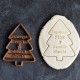 Custom Christmas Tree cookie cutter