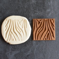 Zebra cookie stamp