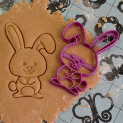 Funny Rabbit cookie cutter