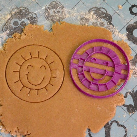 Circle Sun cookie cutter