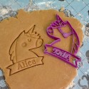 Custom Unicorn cookie cutter