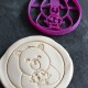 Bear and muffin cookie cutter