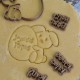 Egg and Rabbit cookie cutter