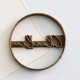 Circle custom cookie cutter Name V2 - Personalized
