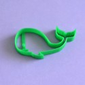 Whale cookie cutter