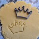 Crown cookie cutter