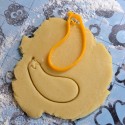 Eggplant cookie cutter