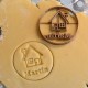 Custom House cookie cutter with name