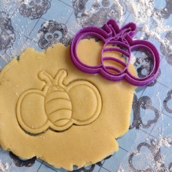 Bee cookie cutter