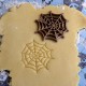 Tampon à biscuit toile araignée