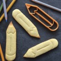 Pencil cookie cutter