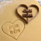 custom heart cookie cutter - Personalized with name