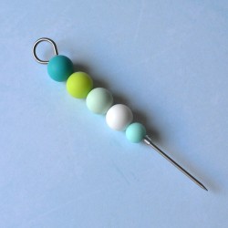 Scribe cookie tool - Icing tool - Anise and turquoise