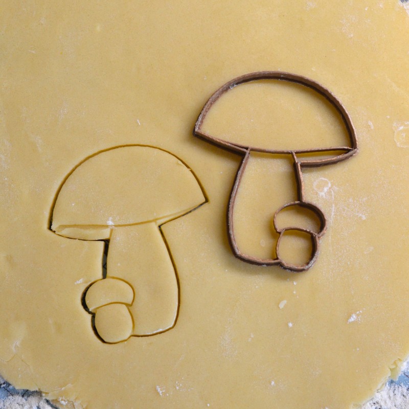 Mushroom Cookie Cutter - Nature, Woodland Theme – Jameson Cookie Company