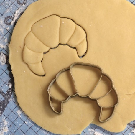 Croissant cookie cutter