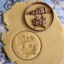 Custom flower cookie cutter