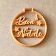 Christmas ornament "Buon Natale" cookie cutter