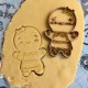 Gingerbread Man cookie cutter Girl