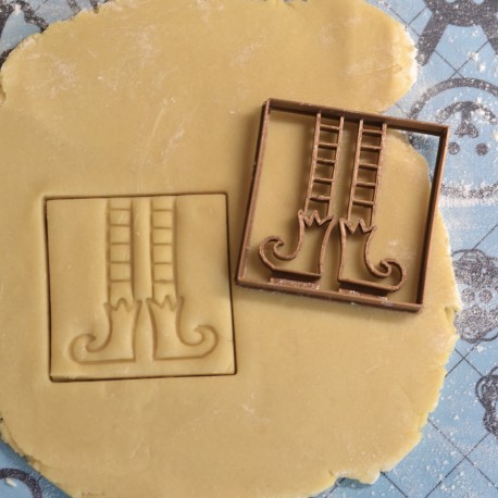 Elf cookie cutter - Square