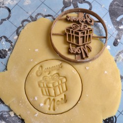 Gift cookie cutter Joyeux Noël