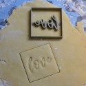 Love cookie cutter - Square