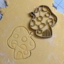 mushroom house cookie cutter