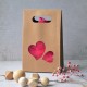 Paper candy box - Hearts