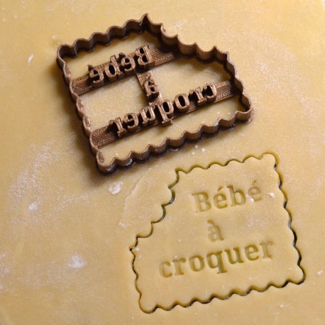 Petit Beurre "Bébé à Croquer" cookie cutter - Pregnancy