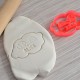 Custom sleeping baby cookie cutter with name