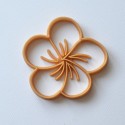 Plumeria Flower cookie cutter