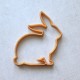 Rabbit Silhouette cookie cutter
