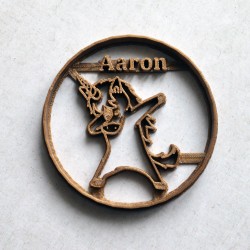 Custom whale cookie cutter